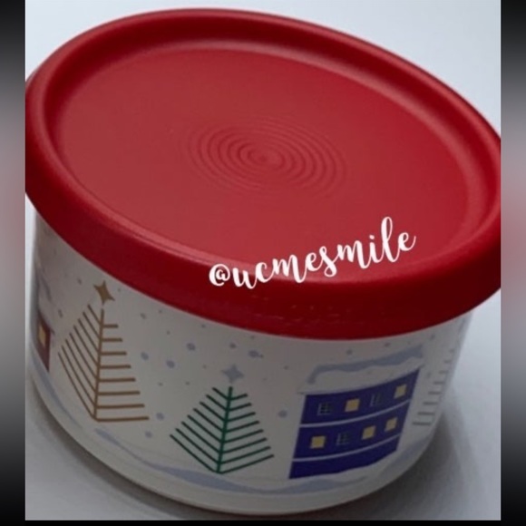 Tupperware Christmas Village Canister Set - Picture 10 of 15